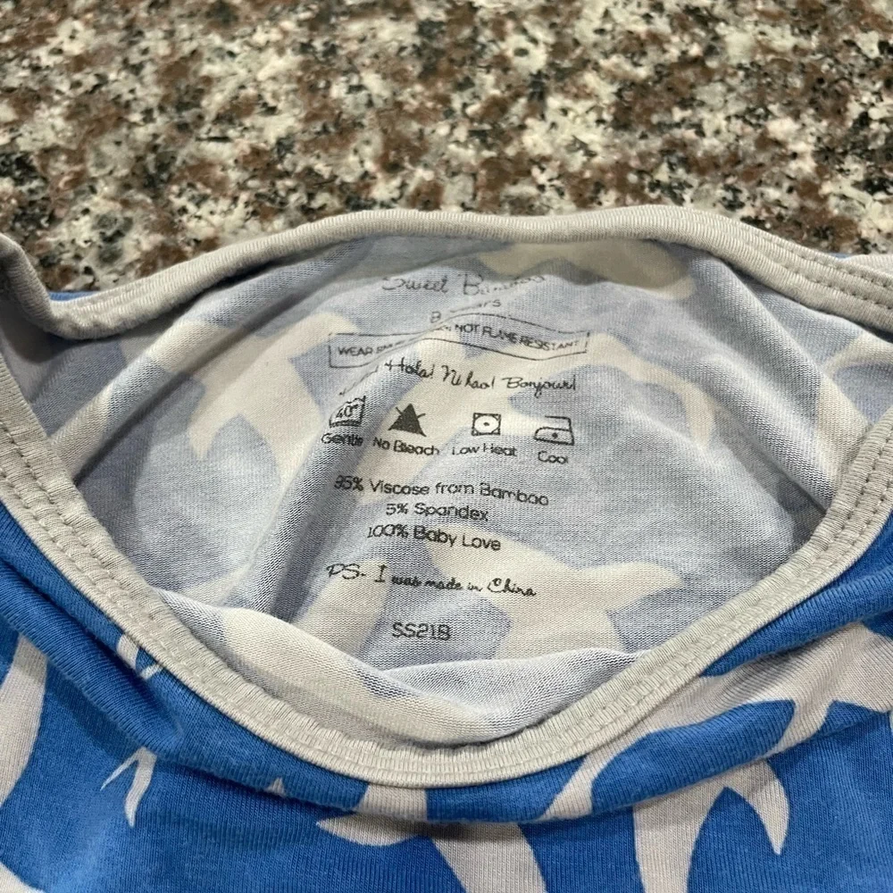 Sweet Bamboo Boys SZ 8 PJ's​​​​​ - Picture 4 of 7